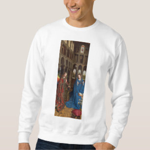 Van Eyck’s Ontvangenis Premium Kathedraal Licht Trui