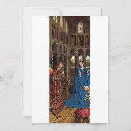 Van Eycks annunciatie Premium Kathedraal Licht Bedankkaart