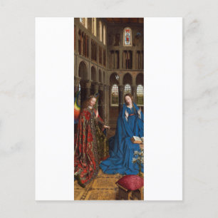 Van Eyck's Ontvangenis Premium Kathedraal Licht