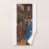 Van Eyck's Ontvangenis Premium Kathedraal Licht Bad Handdoek (Handdoek)