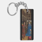 Van Eycks Ontvangenis Premium Kathedraal Licht Sleutelhanger (Voorkant Links)