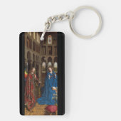 Van Eycks Ontvangenis Premium Kathedraal Licht Sleutelhanger (achterkant)