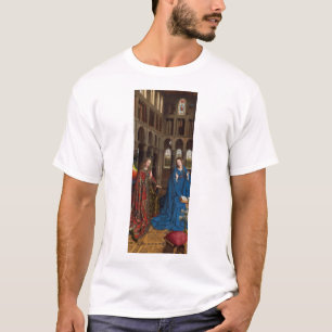 Van Eyck's Ontvangenis Premium Kathedraal Licht T-shirt