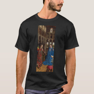 Van Eyck's Ontvangenis Premium Kathedraal Licht T-shirt