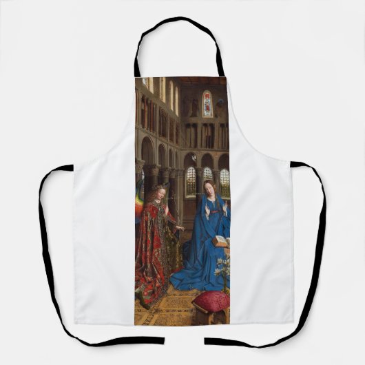 Van Eyck's Onze-Lieve-Vrouw-Boodschap Premium Kath Schort (Voorkant)