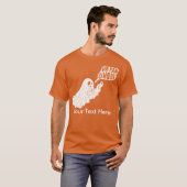 Van Fan Ghoul Halloween Italiaanse Ghost Custom T-shirt (Voorkant volledig)