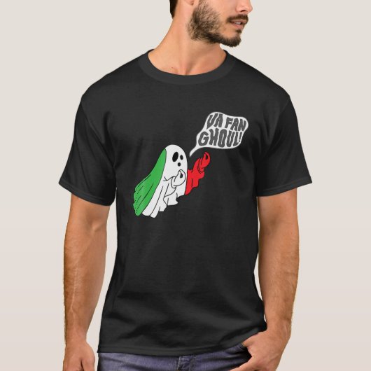 Van Fan Ghoul Voor Mannen Vrouwen Italiaanse Grapp T-shirt (Voorkant)