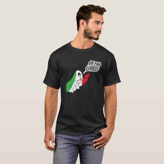 Van Fan Ghoul Voor Mannen Vrouwen Italiaanse Grapp T-shirt (Voorkant volledig)