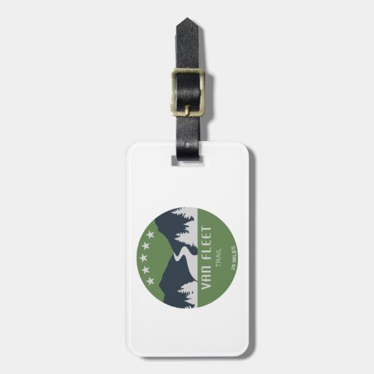 Van Fleet Trail Florida Bagagelabel (Voorkant verticaal)