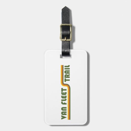 Van Fleet Trail Florida Bagagelabel (Voorkant verticaal)
