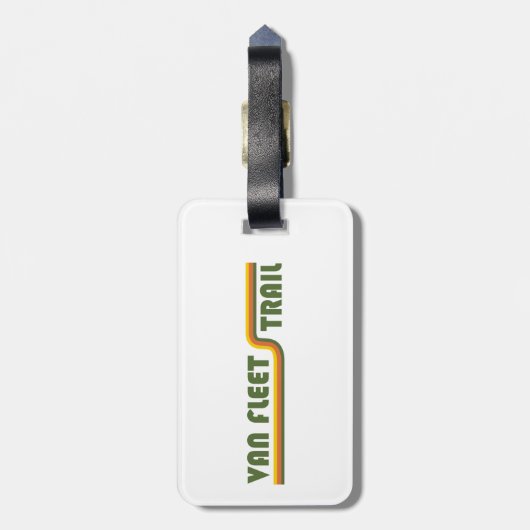Van Fleet Trail Florida Bagagelabel (Achterkant verticaal)