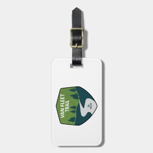 Van Fleet Trail Florida Bagagelabel (Voorkant verticaal)