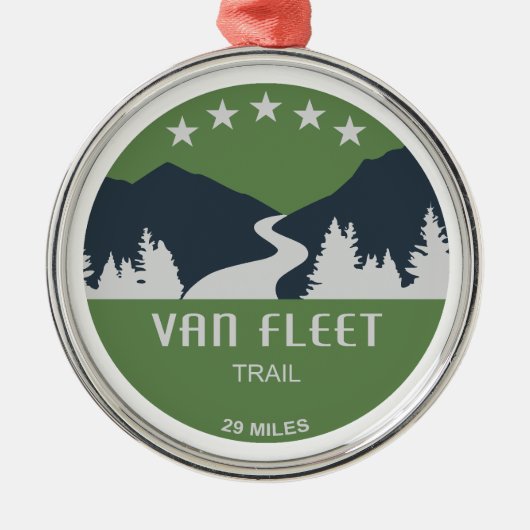 Van Fleet Trail Florida Metalen Ornament (Voorkant)