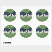 Van Fleet Trail Florida Ronde Sticker (Vel)