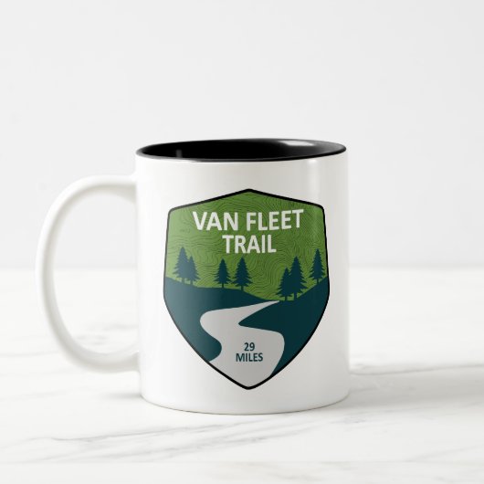 Van Fleet Trail Florida Tweekleurige Koffiemok (Links)