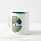 Van Fleet Trail Florida Tweekleurige Koffiemok (Voorkant links)