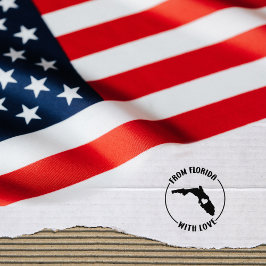 Van Florida met liefde Rubberstempel