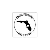 Van Florida met liefde Rubberstempel (Afrduk)