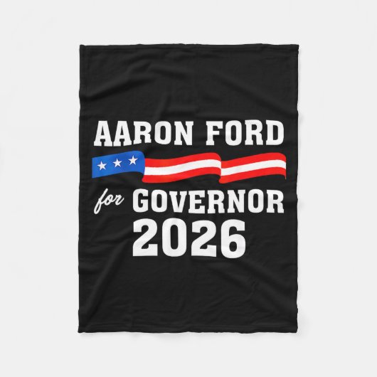 Van Ford Aaron Ford Gouverneur Nevada Fleece Deken (Voorkant)