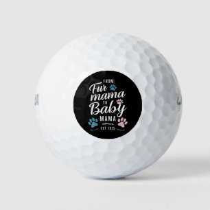 Van Fur Mama tot Baby Mama Geschat 2025 Hond Kat M Golfballen