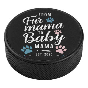Van Fur Mama tot Baby Mama Geschat 2025 Hond Kat M Hockey Puck