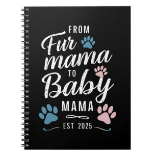 Van Fur Mama tot Baby Mama Geschat 2025 Hond Kat M Notitieboek
