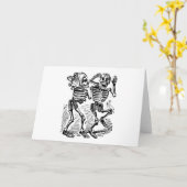 Van "gelukkige Calaveras" Mexico de Dag van de Kaart (Gele Bloem)