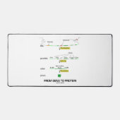 Van genen tot eiwit moleculaire biologie bureaumat (Voorkant)