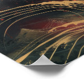 Van geocentrisch naar heliocentrisch Poster (Hoek)