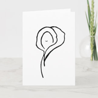 Van "gezichten" Het Wenskaart van de jtg- Kunst Kaart