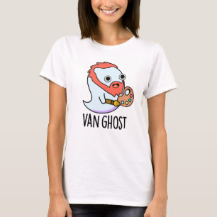 Van Ghost Funny Artist Ghost Pun T-shirt