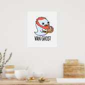 Van Ghost Grappige Kunstenaar Ghost Pun Poster (Keuken)