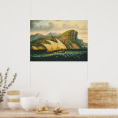 Van Gibraltar - Thomas Chambers Fine Art Poster (Keuken)
