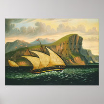Van Gibraltar - Thomas Chambers Fine Art Poster