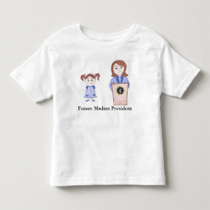 Van Girl Power naar Future Madam President Kinder Shirts