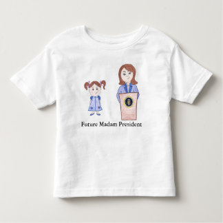 Van Girl Power naar Future Madam President Kinder Shirts