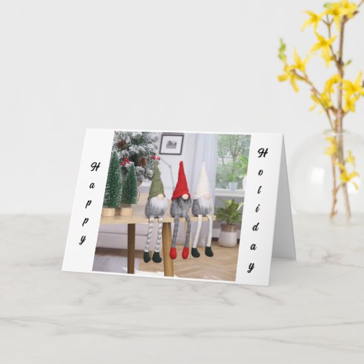 VAN "GNOME" NAAR "UW THUIS" OP DE DAG VAN DE DAG KAART (Gele Bloem)