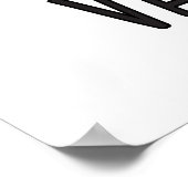 Van Goat Funny Artist Pun Poster (Hoek)