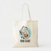 Van Goat Funny Artist Pun Tote Bag (Voorkant)