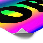 Van God houden is aan Obey God. Poster (Hoek)