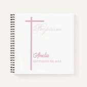 Van Godmother over de doop van het meisje geperson Notitieboek (Voorkant)