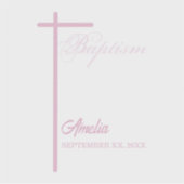 Van Godmother over de doop van het meisje geperson Sticker (Voorkant)