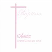 Van Godmother over de doop van het meisje geperson Sticker (Voorkant)