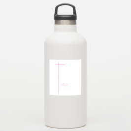 Van Godmother over de doop van het meisje geperson Sticker