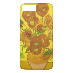 Van Gogh 15 zonnebloemen in een vasje Case-Mate iPhone Case