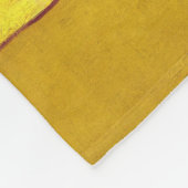 Van Gogh 15 zonnebloemen in een vasje Fleece Deken (Hoek)