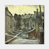 Van Gogh - Achterwerven in Antwerpen Magneet (Voorkant)
