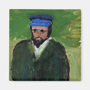 Van Gogh-achtige portret magnet