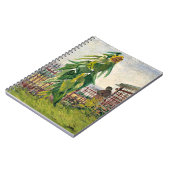Van Gogh - Alloment met Zonnebloem Notitieboek (Linkerzijde)