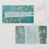 van gogh almond blosans visitekaartje (Voorkant / Achterkant)